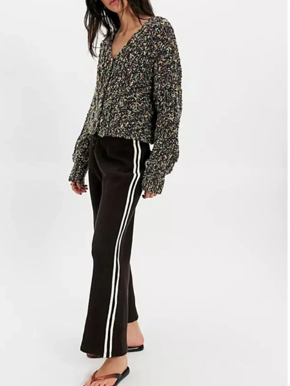 NWT Free People Flea Market Cardi in Camp Rush